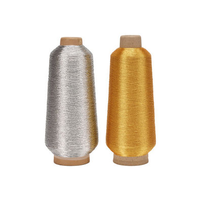 Ms Type Lurex Embroidery Thread Gold Metallic Silver Yarn 75D Количество прядей