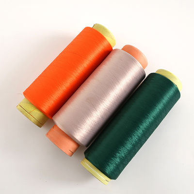 Прочная одежда 210D полиэфирная пряжа 75D 402 RING SPUN монофиламентная пряжа